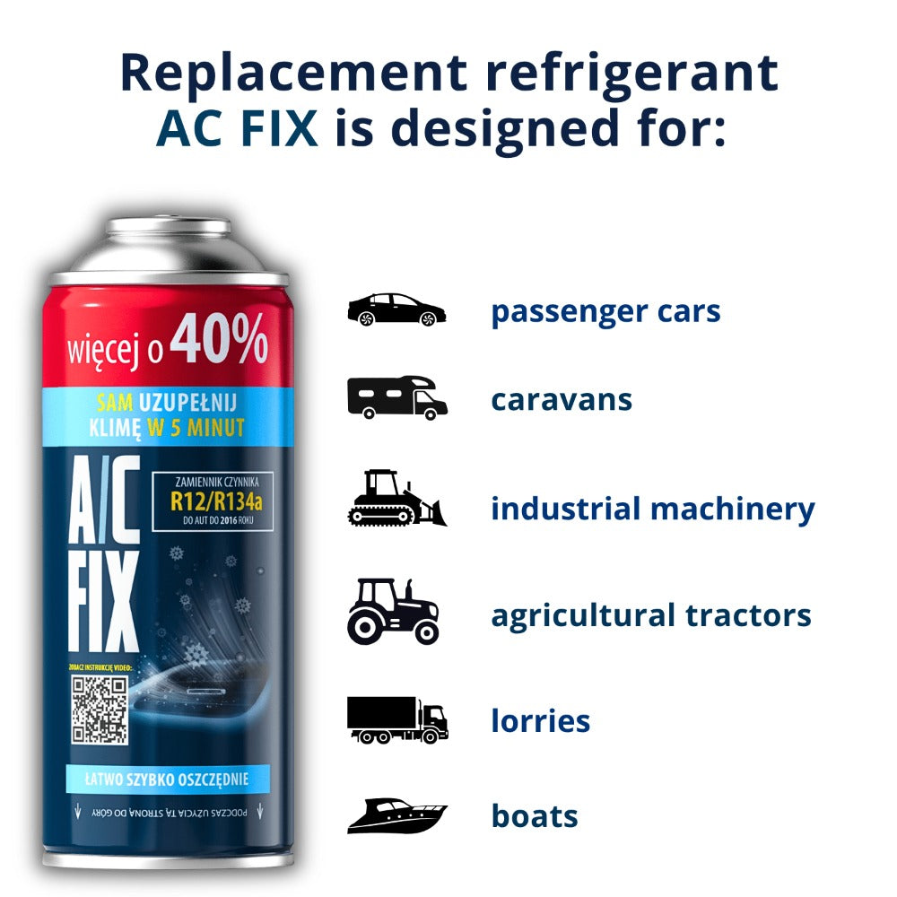 Juego de 2x Refrigerante R134a para Aire Acondicionado + Manguera con Manómetro, Aceite, Sellador, Tinte UV, Secador de Aire Acondicionado, Rosca de Lata Reutilizable, Servicio de Aire Acondicionado de Coche DIY, Para Coches Fabricados entre 1994-2016, Am