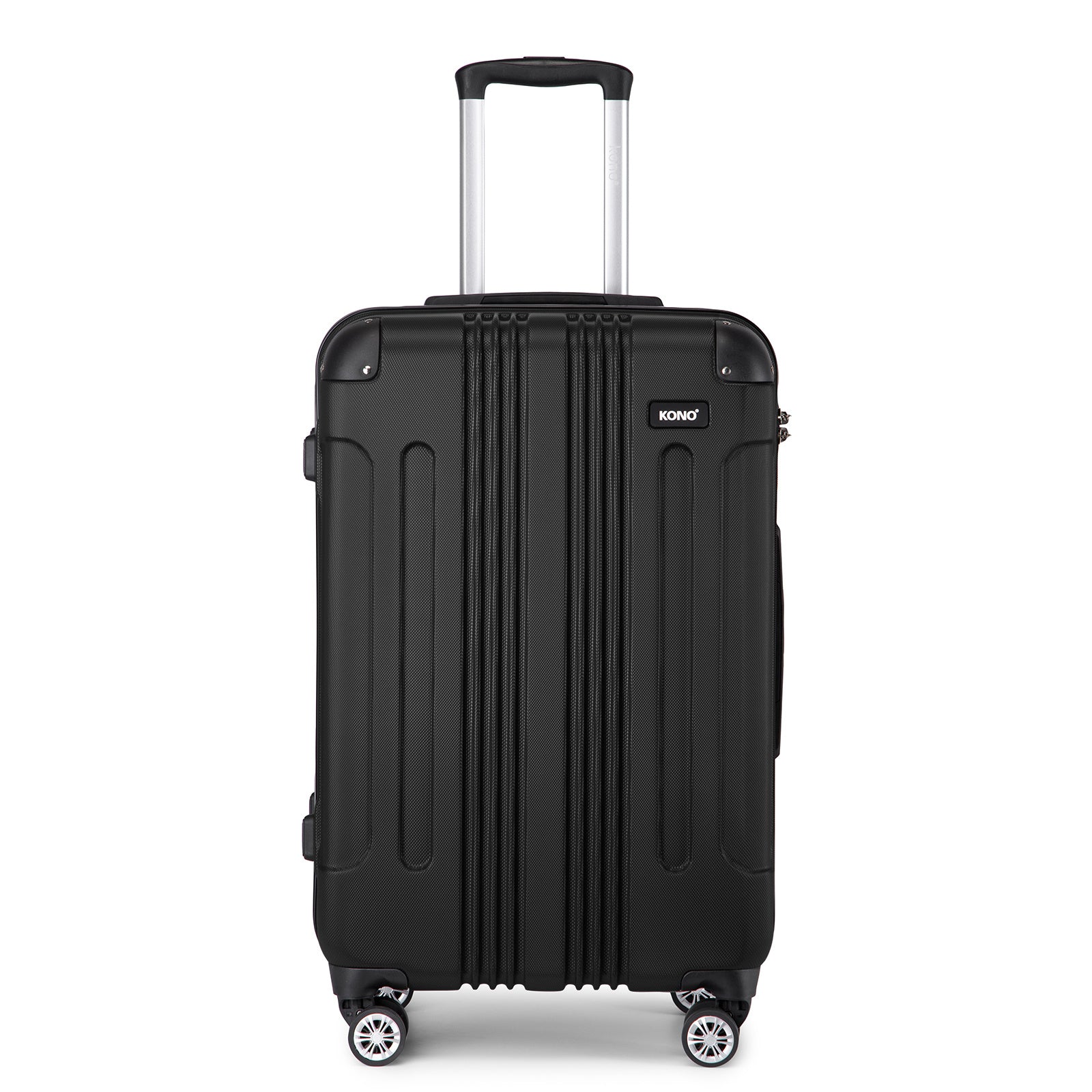 Maleta de embarque de carcasa rígida ABS 55x35x20cm, carrito de viaje, equipaje de mano de cabina, 33L, regalo de Black Friday, Día de Acción de Gracias, Navidad