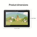 Tablets | Tableta ITMEIPC Android 14 de 7 pulgadas con funda protectora, 4GB (2GB + 2GB ampliables) 32GB ROM, procesador Mali T820 MP1 de cuatro