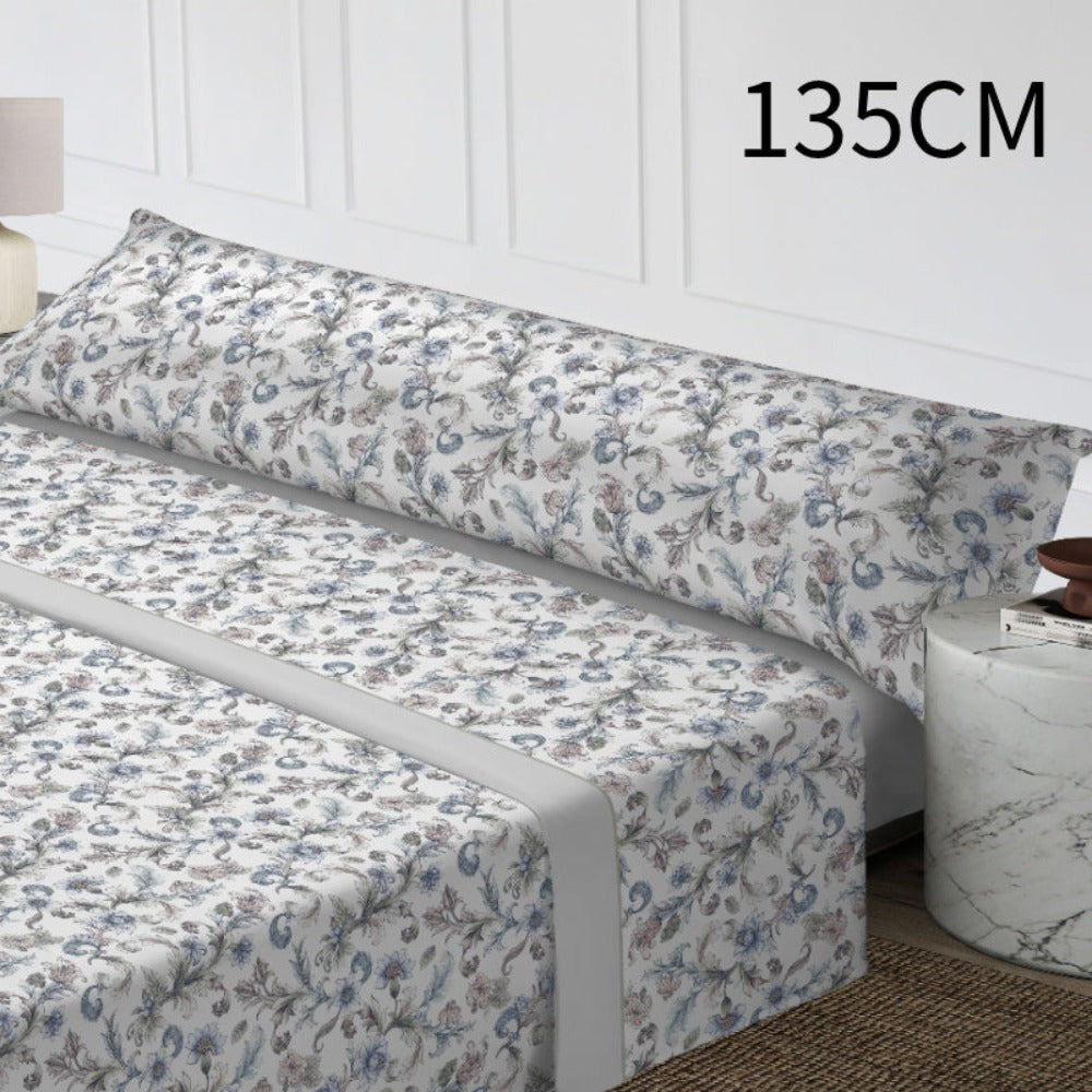 Juego de cama de tres piezas | Sábanas | Múltiples tamaños disponibles | Primavera/Verano | Diseño cómodo | Suave y agradable para la piel | Múltiples texturas disponibles