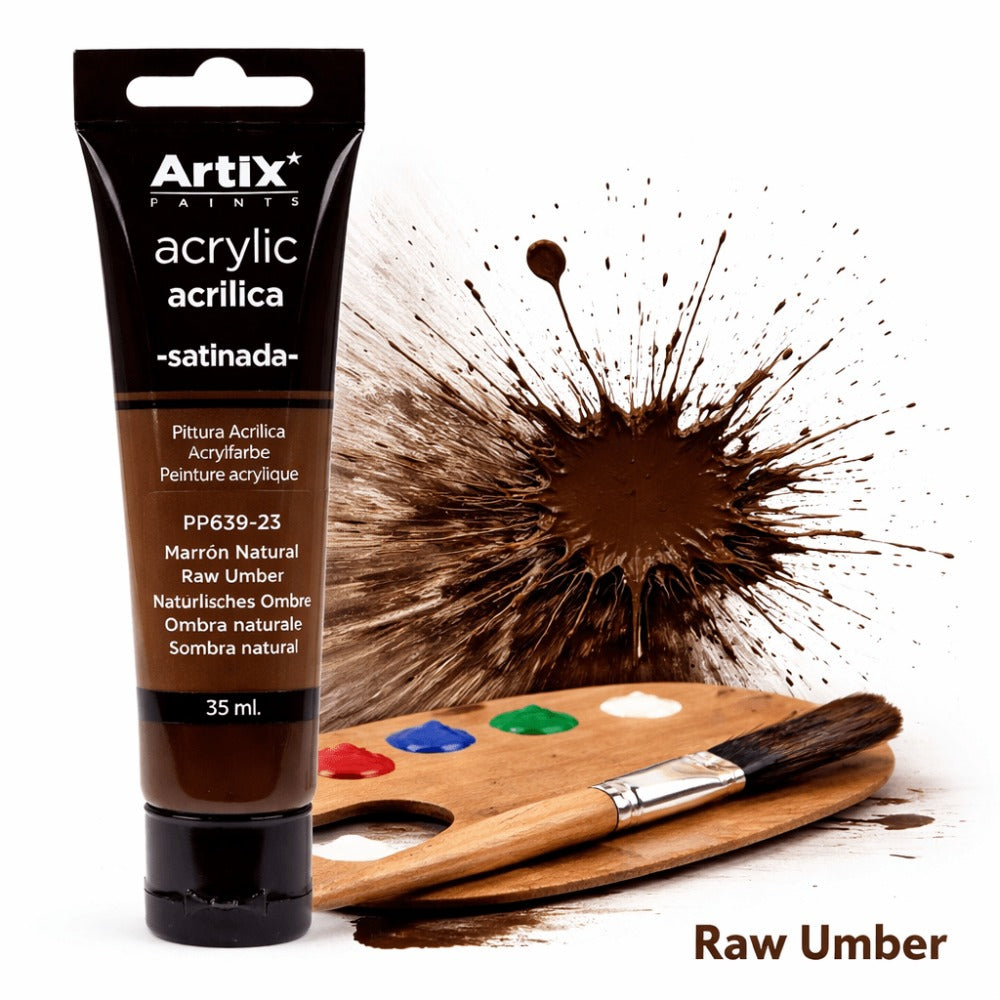 1x Pintura Acrílica 35ml, Colores Surtidos