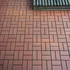 Baldosas de plástico entrelazadas para terraza, paquete de 54 baldosas impermeables para pisos de patio para uso en exteriores e interiores - Ideal para porche, piscina, balcón, patio trasero - Fácil instalación y material PP resistente