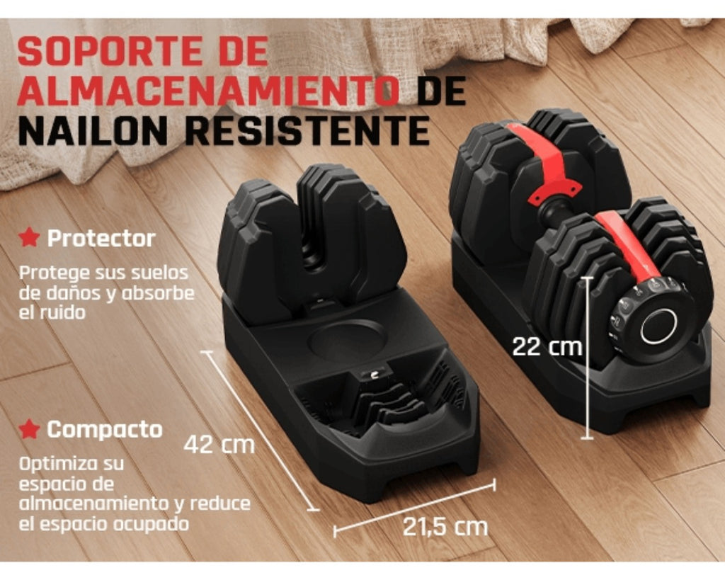 Costoffs Mancuernas Ajustables 15 en 1 con Ajuste Rápido de 1 Segundo, Mancuernas Cortas para Entrenamiento de Fuerza, Entrenamiento, Entrenamiento Físico, Pesos Ajustables para Hogar y Gimnasio