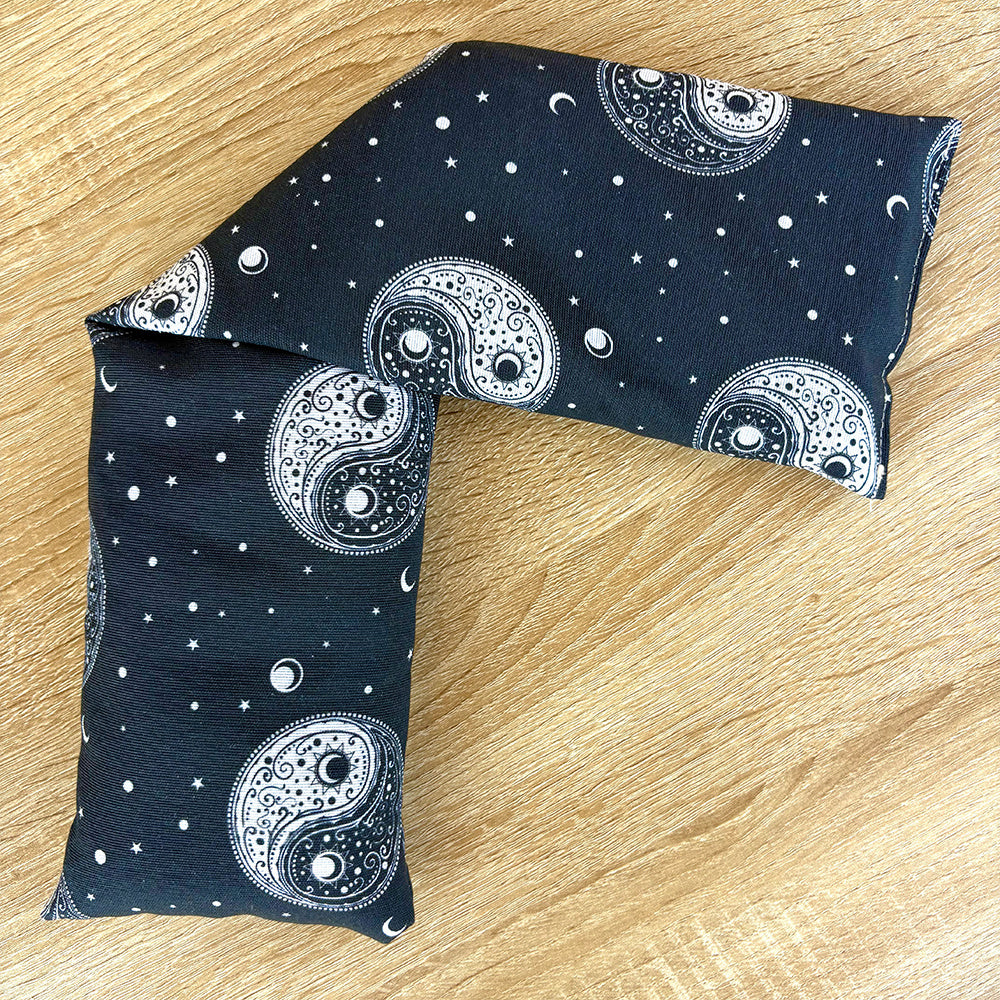 Bolsas térmicas de semillas para microondas, tamaño 50×12 cm, bolsas multifuncionales de terapia fría y calor, aptas para calentar en microondas y enfriar en nevera.