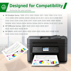 Reemplazo de cartucho de tinta 301XL negro y de tres colores para HP 301XL Funciona con HP DeskJet 1000 1050 1055 1056 1510 1513 1517 2000 2050 2510 2540 OfficeJet 2620 2622 Envy 4500 4502 5530 5532 Impresora, paquete de 2