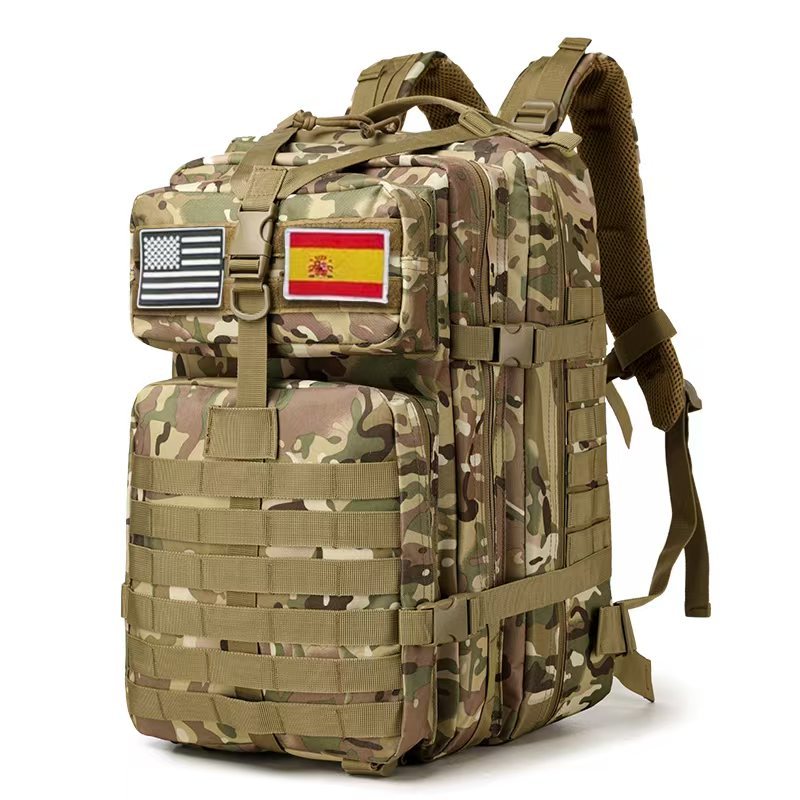 Mochilas táctica 45L Gran Capacidad Mochila Crossfit Plegable Mochila para acampar,mochilas de senderismo, trekking mochila para viajes