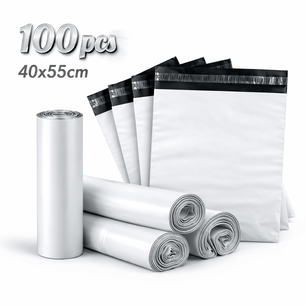 AOREX- 100 Bolsas para Envios Paquetes,Sobres para Envios Embalaje,Autoadhesivas e Impermeables para el Envío de Ropa,regalos,Paquetería y Embalar. Resistentes y Opacas