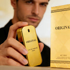 ORIGINAL Eau De Parfum 100ml - Fragancia Noble de Ámbar y Madera, Esencia Atemporal con Bergamota, Rosa y Sándalo, Perfume de Lujo en Botella Minimalista