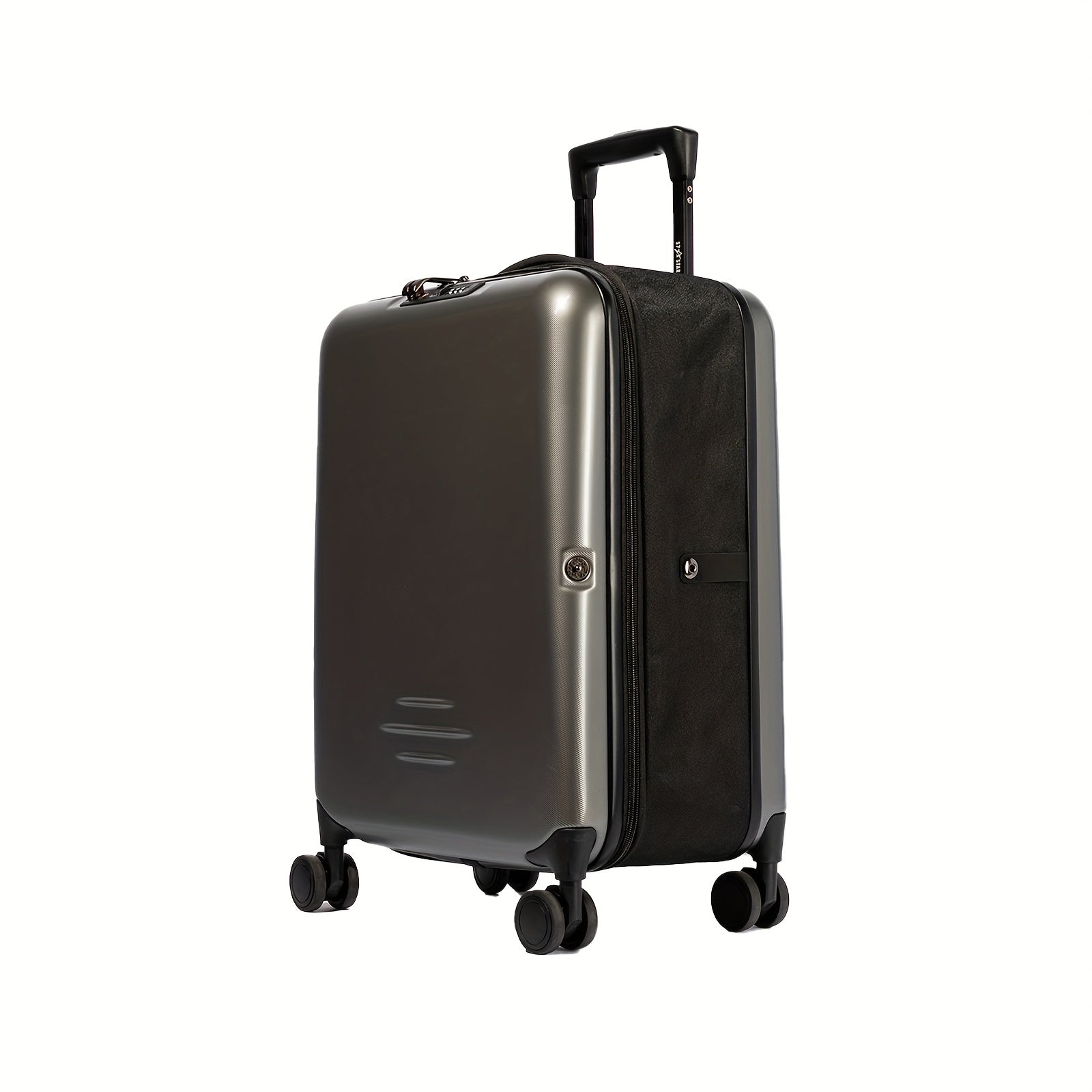 Equipaje de mano | Maleta | Maleta con ruedas tipo trolley de ABS de 20 pulgadas, prémium y expandible | Expandible al 50%, candado TSA de seguridad, ruedas giratorias silenciosas, aspecto elegante de negocios, 9 opciones de color, plegable para ahorrar e