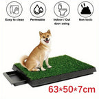 Orinal para perros, Orinal para cachorros, Césped artificial 63X50Cm