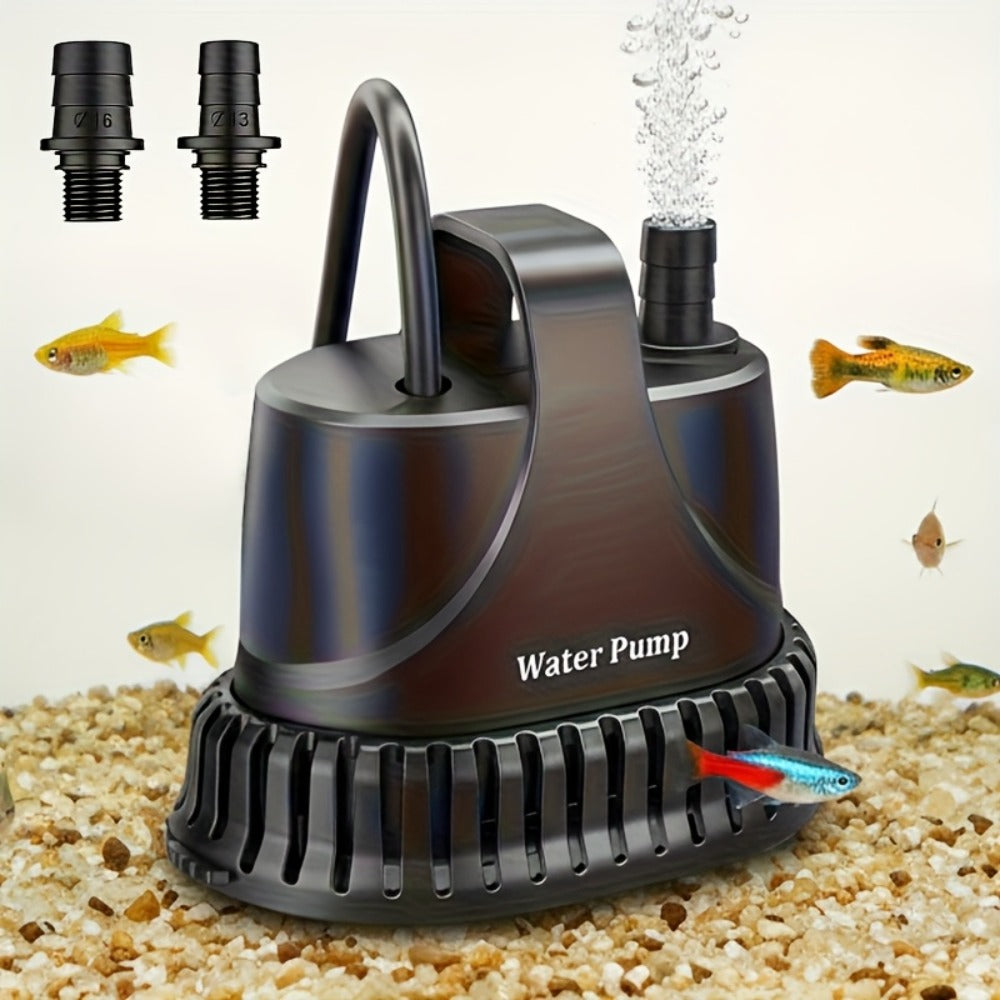 Bomba de agua sumergible de 211 GPH, bomba para fuente de agua de 15 W, bomba para acuario, bomba de agua de 800 L/H con cable de alimentación de 213.36 cm para fuente de jardín, mesa de agua, cascada, pecera, estanque, hidroponía, sin batería