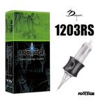 Juego de 16 agujas para tatuaje con agujas integradas, puntas de aguja, ensamblaje estable, ajuste fino, ideal tanto para artistas como para principiantes, cuerpo inodoro para suministros de tatuaje artístico