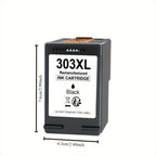 Vendidos por separado, paquete de 2 cartuchos de tinta 303XL para HP 303XL de alto rendimiento, compatibles con HP 7220e 7224e 7920e 7924e Envy Photo 6220 6230 6232 6234 7130 7234 7830 Tango X, negro y tricolor