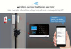 Sistema de alarma PGST para seguridad del hogar, kit de alarma DIY WiFi+GSM 2G con alerta por aplicación de teléfono, sensor de puerta/ventana, control remoto, compatible con Alexa y Google para casa, apartamento