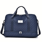 Bolso de Fitness Moda Exterior Corto Bolso de Viaje para Mujer Bolso de Equipaje Plegable de Ocio y Moda de Gran Capacidad para Viajes de Negocios Portátil