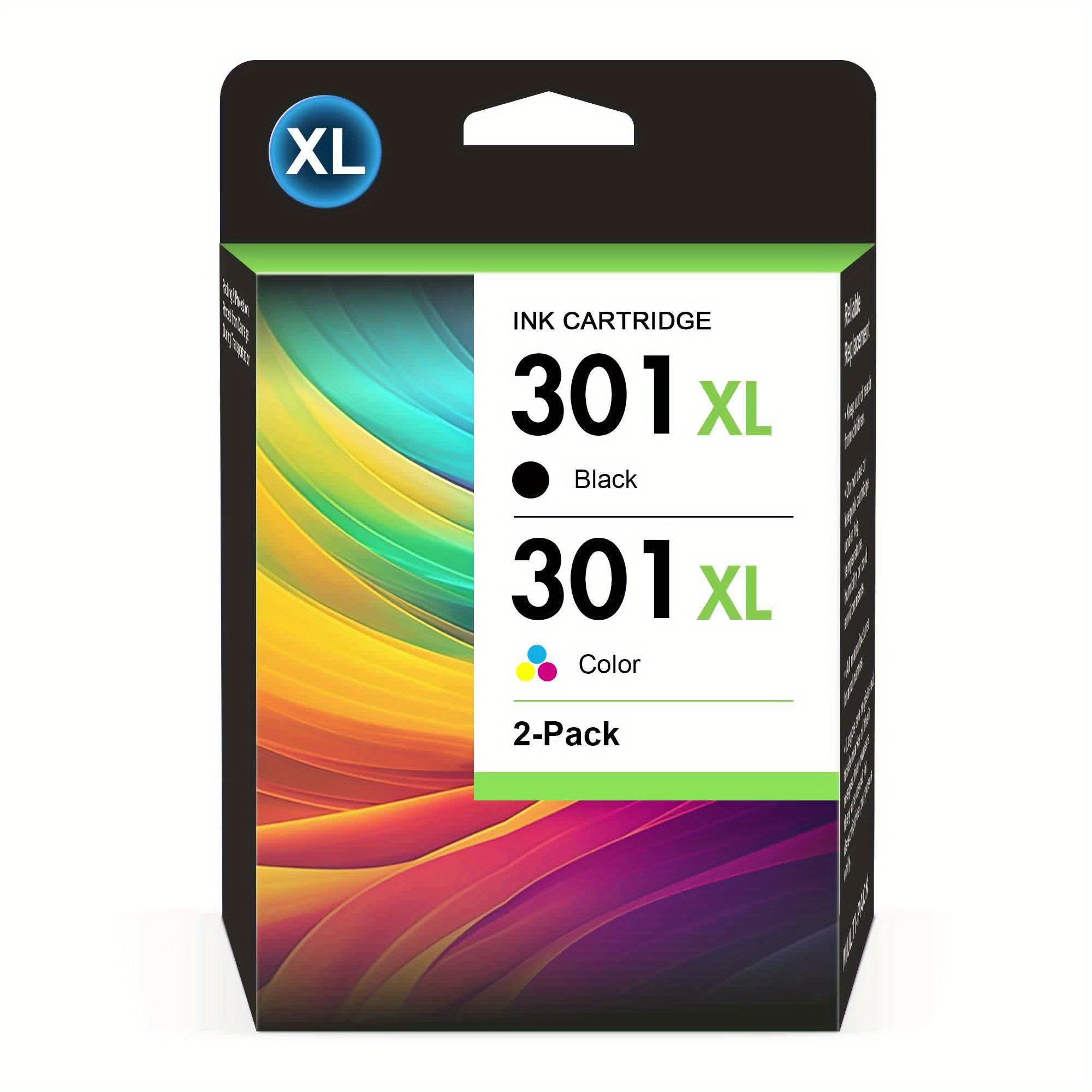 Cartucho de tinta | Cartuchos de tinta 301XL de alto rendimiento remanufacturados para HP 301 XL para HP Envy 4500 5530 5532 4502 4507 Deskjet