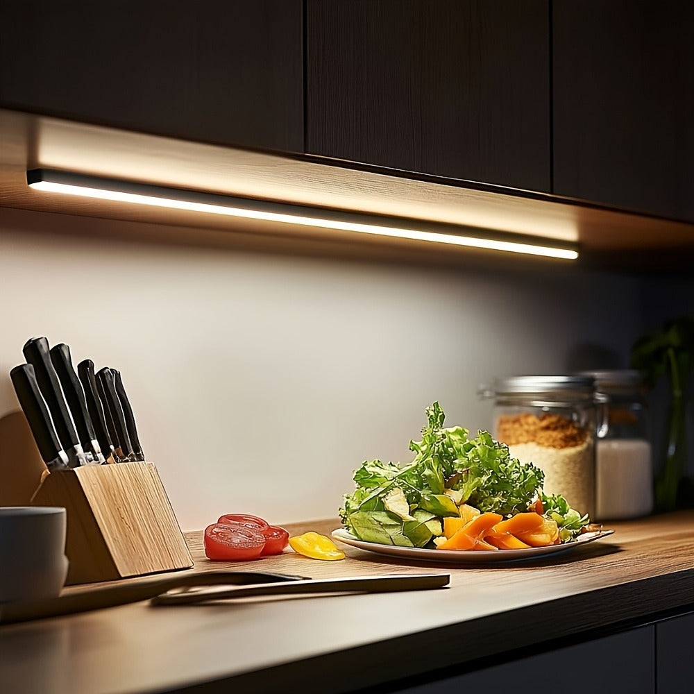Luz LED recargable con sensor inalámbrico | Armario cocina escalera y dormitorio