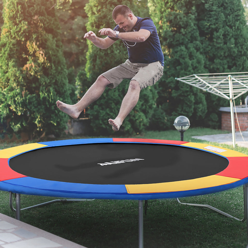 Protector de borde de trampolín, Cubierta de resorte, Juego de accesorios para trampolín, Hecho de PE, Resistente al desgarro
