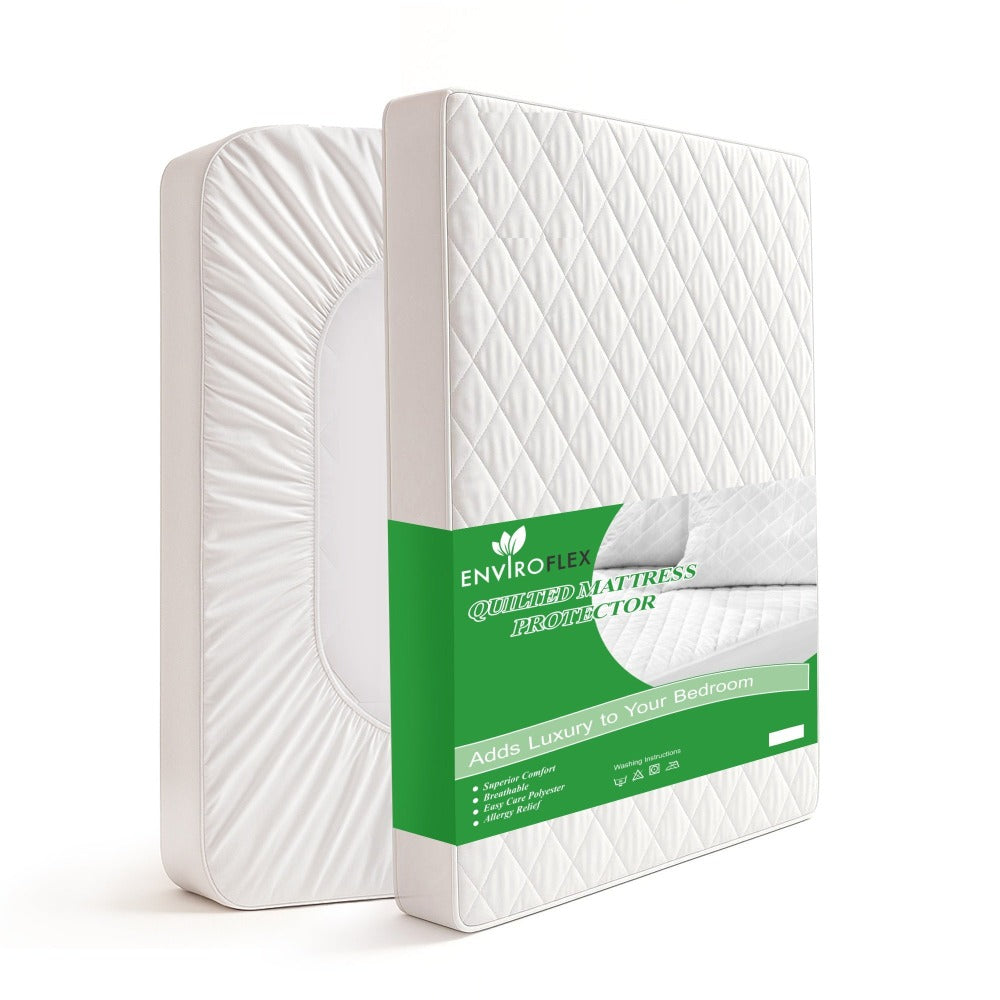 Protector Colchón 150 Impermeable 150 x 200 Transpirable y Ajustable | Protector de Colchón 150 x 200 cm contra Líquidos y Manchas | Cubre Colchón 150 x 200 Impermeable