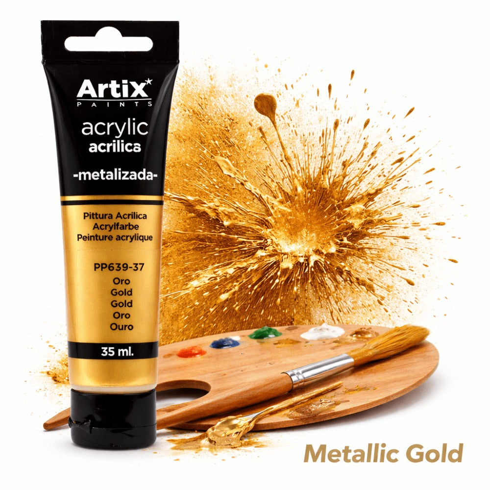1x Pintura Acrílica 35ml, Colores Surtidos