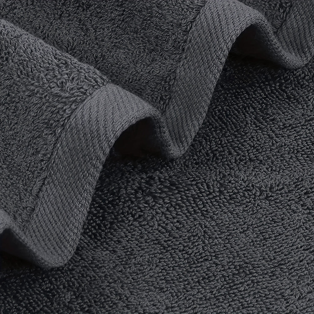 Paquete de 2 Toallas 100% Algodón 550gsm Extra Suaves, Super Absorbentes y Secado Rápido – Paños para Manos, Baño o Invitados 30x50cm, 50x100cm, 70x140cm - 9 Colores Disponibles