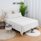 Juego de cama de tres piezas, suave y cómodo, adecuado para todas las estaciones, rosa, azul, rojo rosa, negro, gris, blanco, adecuado para camas de 90 CM, 105 CM, 135 CM, 150 CM, 180 CM