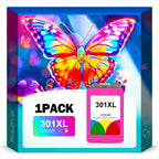 Cartuchos de Tinta Compatibles 301XL y Color, Reemplazo para Tinta 301 301XL para HP Deskjet 1110 1111 1112 Envy 4510 4511 4512 Officejet 3830 3831 3832 4650 4652 4654 Impresora