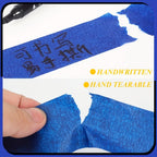 Paquete de 9 cintas adhesivas de alta calidad con diseño azul y respaldo fuerte, cada una mide 2.39 cm x 19.81 metros (total de 179.83 metros). Ideal para hogar, oficina, escuela, manualidades, etiquetado y proyectos de pintura. Elección perfecta para bor