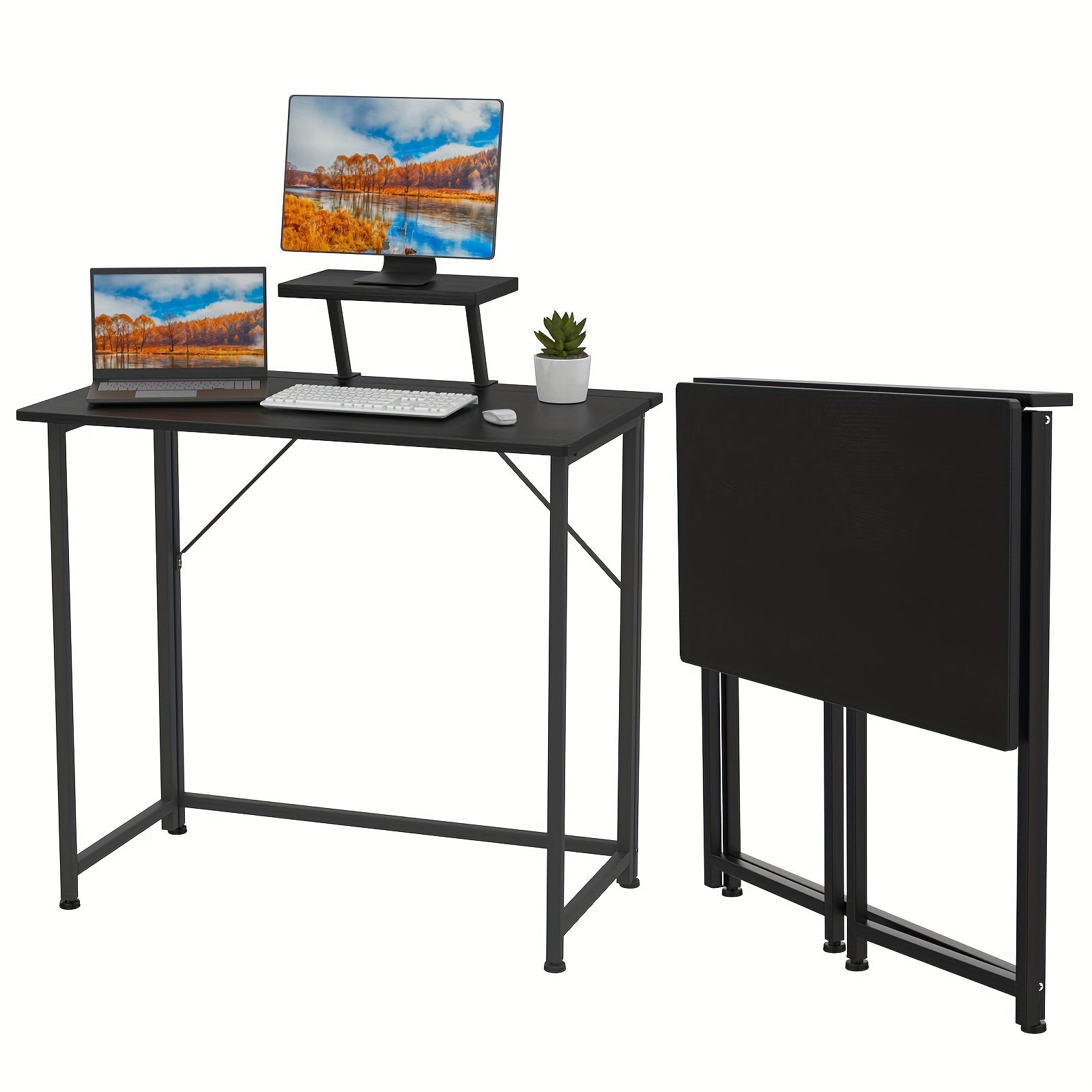 Mesa plegable y ajustable para portátil para oficina en casa y estudio