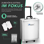 TRESKO® Juego de Herramientas Completo de 1400 piezas | Gabinete de Herramientas Lleno | Caja de Herramientas XXL | Bolsa de Herramientas con Herramientas | Carro de Herramientas | Acero al Cromo-Vanadio