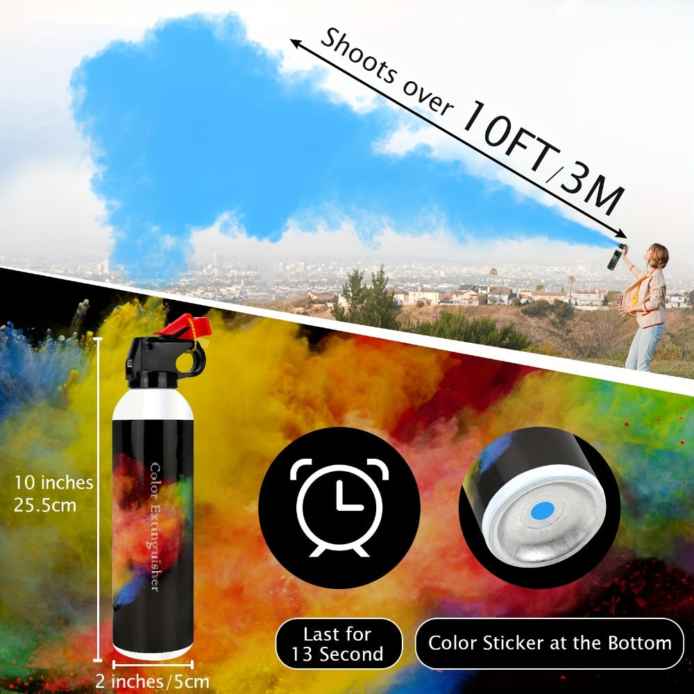 Juego de 2 cañones de confeti para revelación de género, bombas de humo biodegradables al 100%, kit para fiestas de revelación de género, suministros para celebraciones, ideales para eventos, festividades y reuniones, regalo creativo para cumpleaños, perf