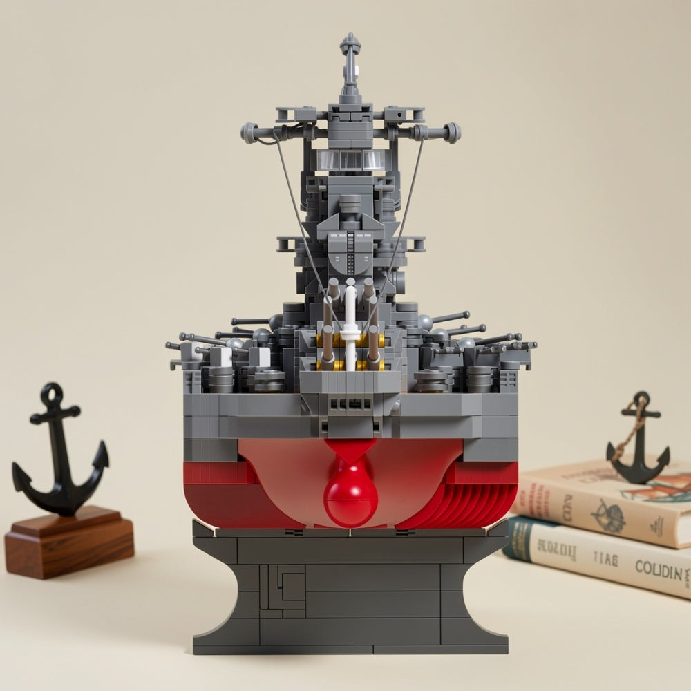 2569 piezas, Set de bloques de construcción de barcos 1:300, la mejor decoración para el estante de colección de barcos de navegación MOC, el mejor regalo para amigos que aman los barcos y les gusta construir bloques de construcción, M7001