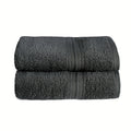 Paquete de 2 Toallas 100% Algodón 550gsm Extra Suaves, Super Absorbentes y Secado Rápido – Paños para Manos, Baño o Invitados 30x50cm, 50x100cm, 70x140cm - 9 Colores Disponibles