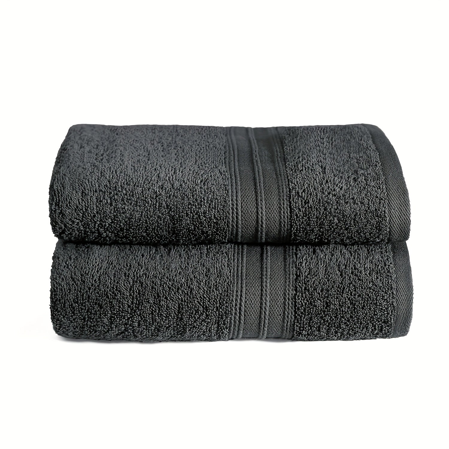 Paquete de 2 Toallas 100% Algodón 550gsm Extra Suaves, Super Absorbentes y Secado Rápido – Paños para Manos, Baño o Invitados 30x50cm, 50x100cm, 70x140cm - 9 Colores Disponibles