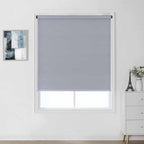 Estor Enrollable Translcido Economico Liso100 Poliester Facil de Instalar 60/80/100/120/150cm Estores para Ventanas y Puertas