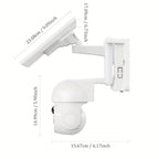 Cámara de seguridad solar solar XIAOVV P6 1080P inalámbrica para exterior 4G, vista PTZ 360°, visión nocturna a todo color, detección de movimiento, detección humana, audio bidireccional, notificación de alarma, compatible con red de 2.4GHz, para segurida