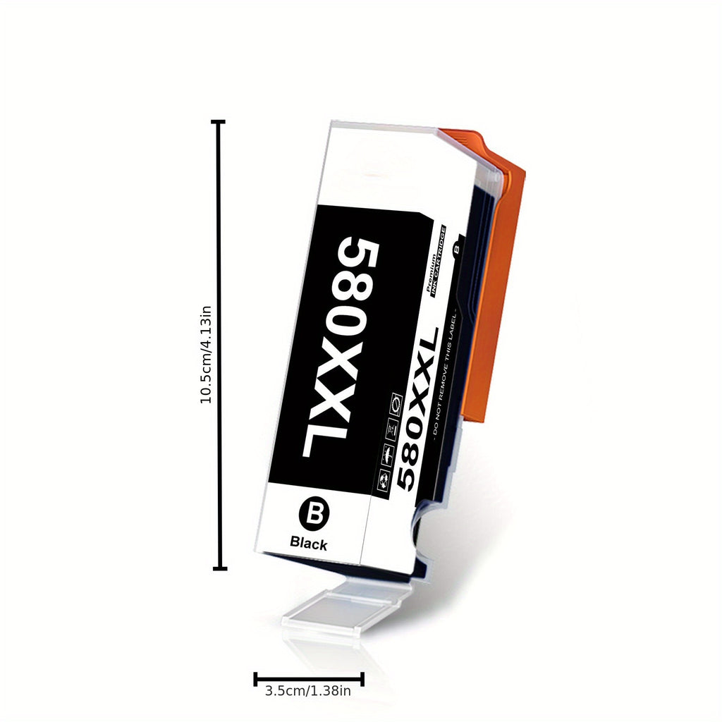 Cartuchos Canon PGI-580 CLI-581XXL compatibles, paquete de 5
