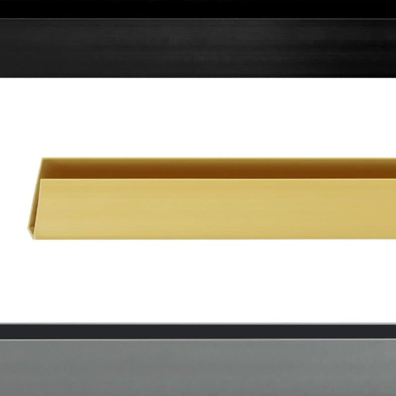 Perfil de cubierta para valla de PVC, 5 piezas X 1M, diseñado como accesorio de protección para pantallas de privacidad de PVC. Cada perfil tiene 1M de longitud, disponible en un paquete de 5. Duradero, resistente a la intemperie y fácil de instalar, idea