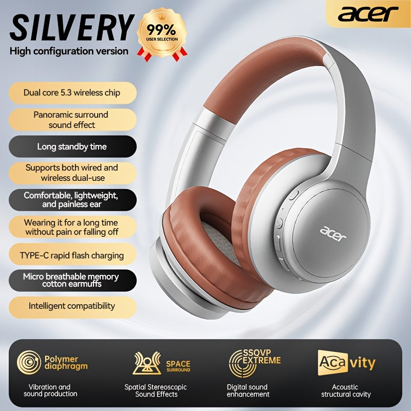 Auriculares Bluetooth para música, llamadas y deporte | Plegable
