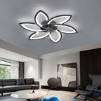 Ventilador de techo con iluminación para dormitorio y sala de estar | 66W y control remoto