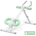 Máquina de entrenamiento abdominal, equipo para ejercicios de core, entrenador ajustable para uso en gimnasio en casa, entrenador de abdominales plegable, máquina de ejercicio que apunta a abdominales, brazos, piernas y glúteos, entrenador de core y abdom