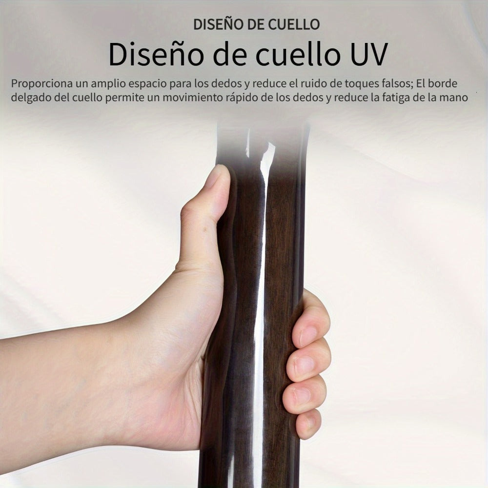 Guitarra Folk Brillante de 40 Pulgadas, Ideal para Novatos, Adultos Principiantes, una Herramienta de Práctica y una Guitarra Acústica Fácil de Usar para Estudiantes