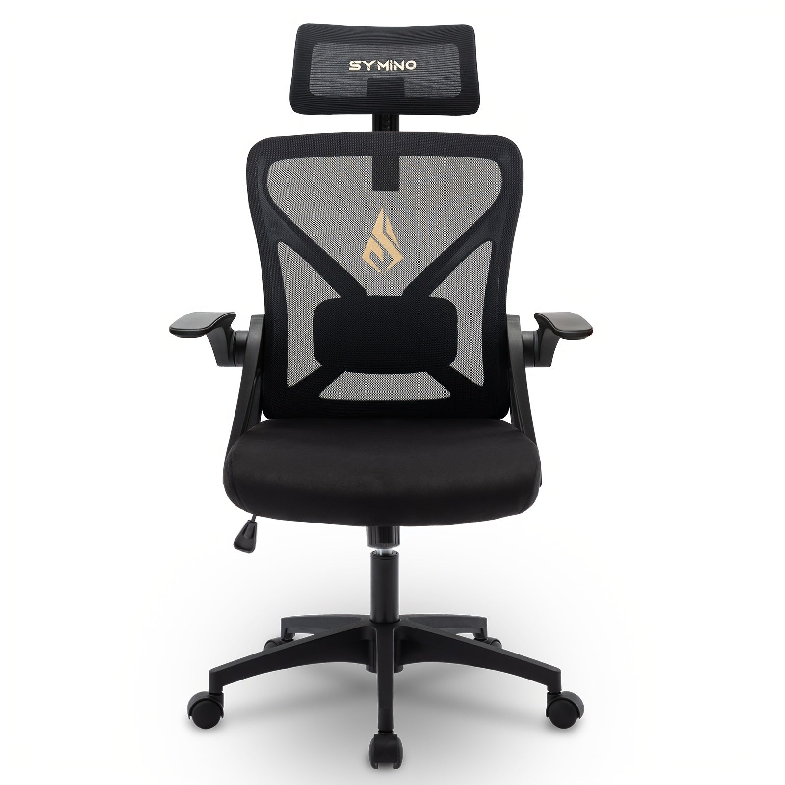 Silla de Oficina Ergonómica, Silla de Escritorio para el Hogar, Silla de Malla de Respaldo Alto con Profundidad de Asiento Ajustable, Silla de Computadora con Soporte Lumbar