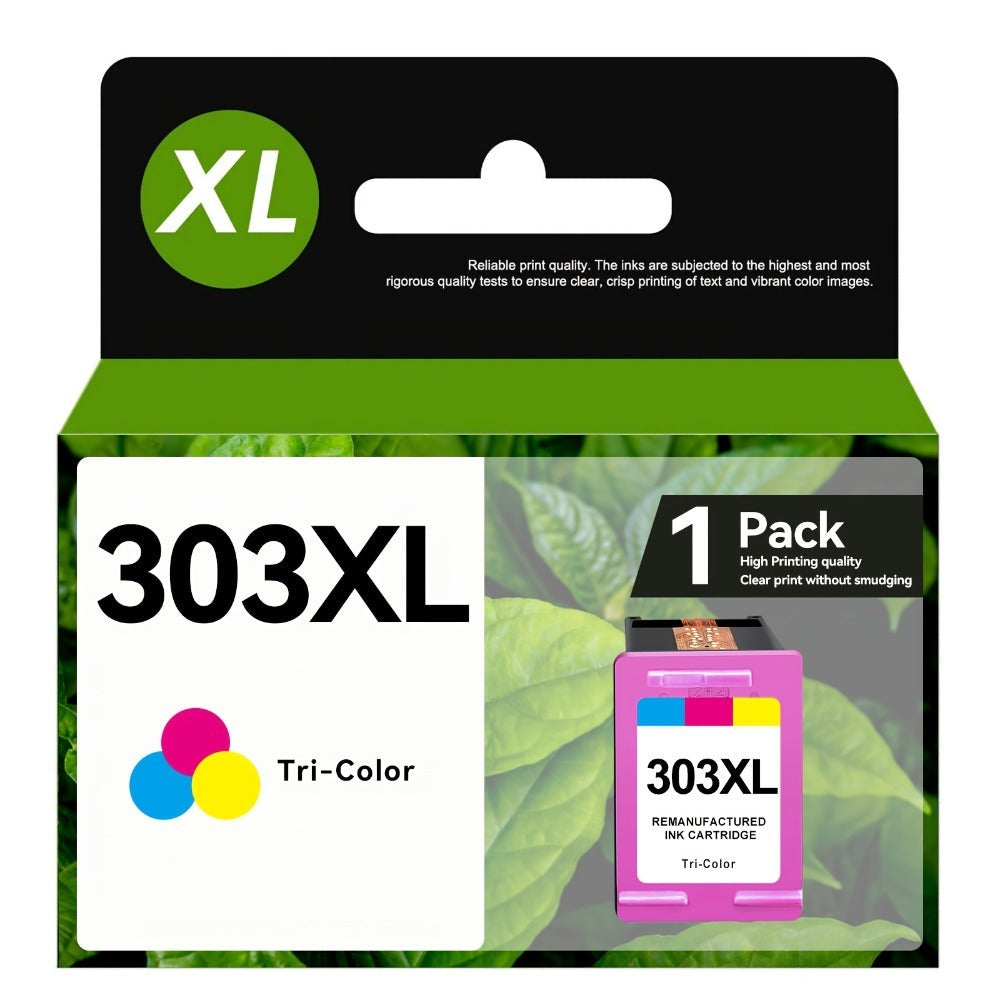 Cartuchos de tinta 303XL para HP 303Xl de alto rendimiento, compatibles con HP 7220e 7224e 7920e 7924e Envy Photo 6220 6230 6232 6234 7130 7234 7830 Tango X, Negro y Tricolor, Multipack