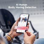 4 cámaras de seguridad de visión nocturna a color Laxihub, cámara de video PTZ Wifi, audio bidireccional, cámara de seguridad inalámbrica inteligente para el hogar con seguimiento de movimiento, alimentada por energía solar, monitoreo exterior y detección