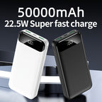 Power bank para carga durante viajes y uso diario | 50000mAh y Extraíble