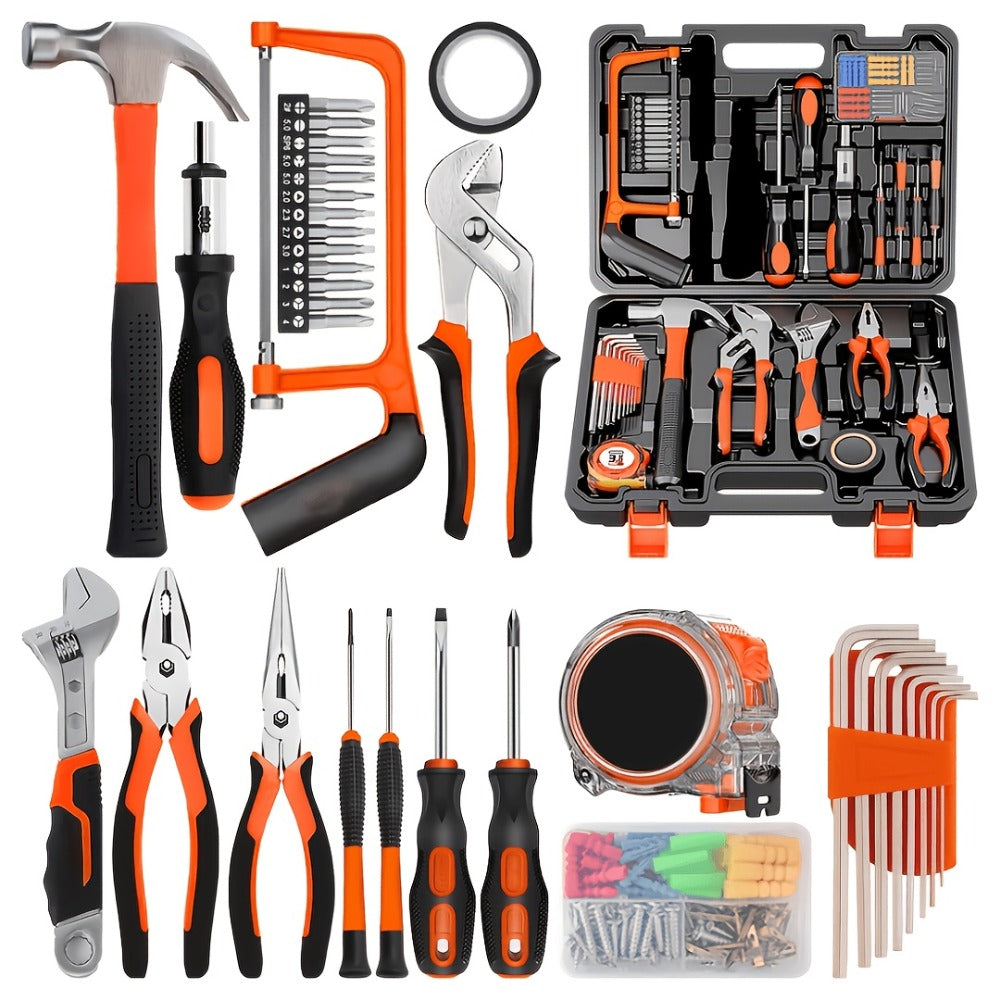 Kit de herramientas para taller 102 piezas | Reparación automoción montaje y bricolaje