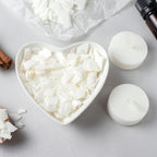 Cera de Parafina natural para hacer Velas aromáticas en bolsa de 1Kg, manualidades DIY, kit para hacer velas, parafina para velas con forma de perlas de color blanco