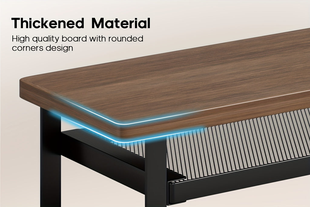 Soporte para portátil y monitor para escritorio oficina y teletrabajo | diseño funcional