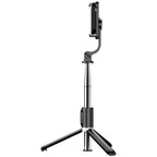 Palo Selfie Retráctil Profesional de 101.6 cm, Trípode de Suelo para Transmisiones en Vivo, con Control Remoto Inalámbrico, Rotación de 360°, Diseño Estable Anti-vibración. Ideal para Vlogs de Viajes y Exteriores para Transmisiones en Vivo. Compatible con